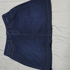 Classic Denim Skort
